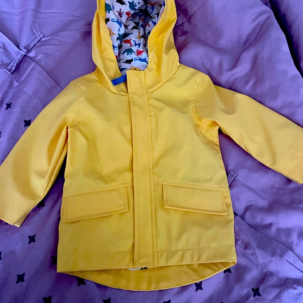 Cat and jack yellow raincoat